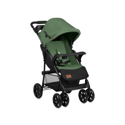 Lionelo - Cochecito deportivo EMMA PLUS verde/negro