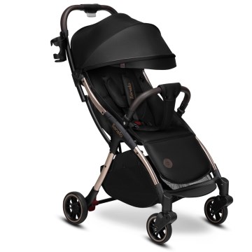 Lionelo - Cochecito deportivo JULIE ONE Negro/Oro