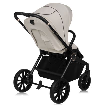 Lionelo - Cochecito deportivo MIKA PLUS Beige Arena