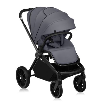 Lionelo - Cochecito deportivo MIKA PLUS Grey Stone