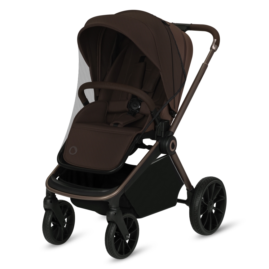 Lionelo - Cochecito deportivo MIKA PLUS Mocha Mousse