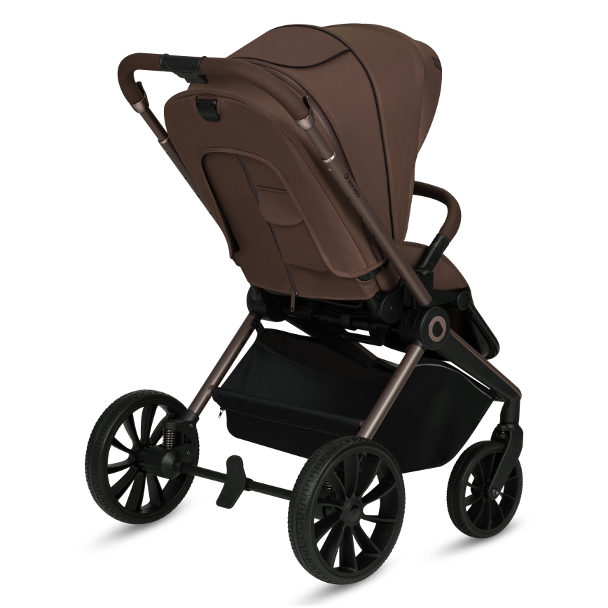 Lionelo - Cochecito deportivo MIKA PLUS Mocha Mousse
