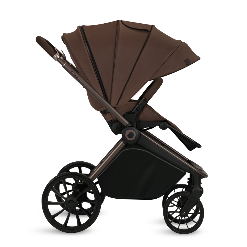 Lionelo - Cochecito deportivo MIKA PLUS Mocha Mousse