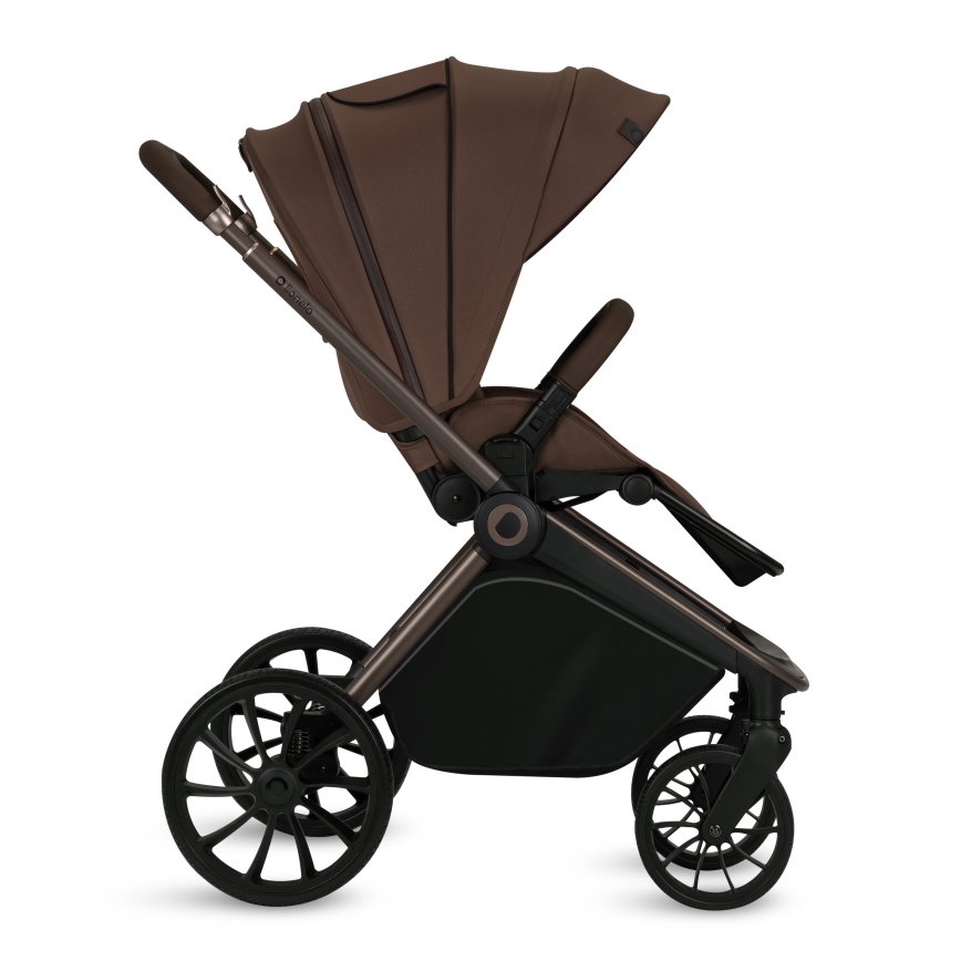 Lionelo - Cochecito deportivo MIKA PLUS Mocha Mousse