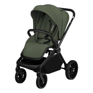 Lionelo - Cochecito deportivo MIKA PLUS Verde Oliva