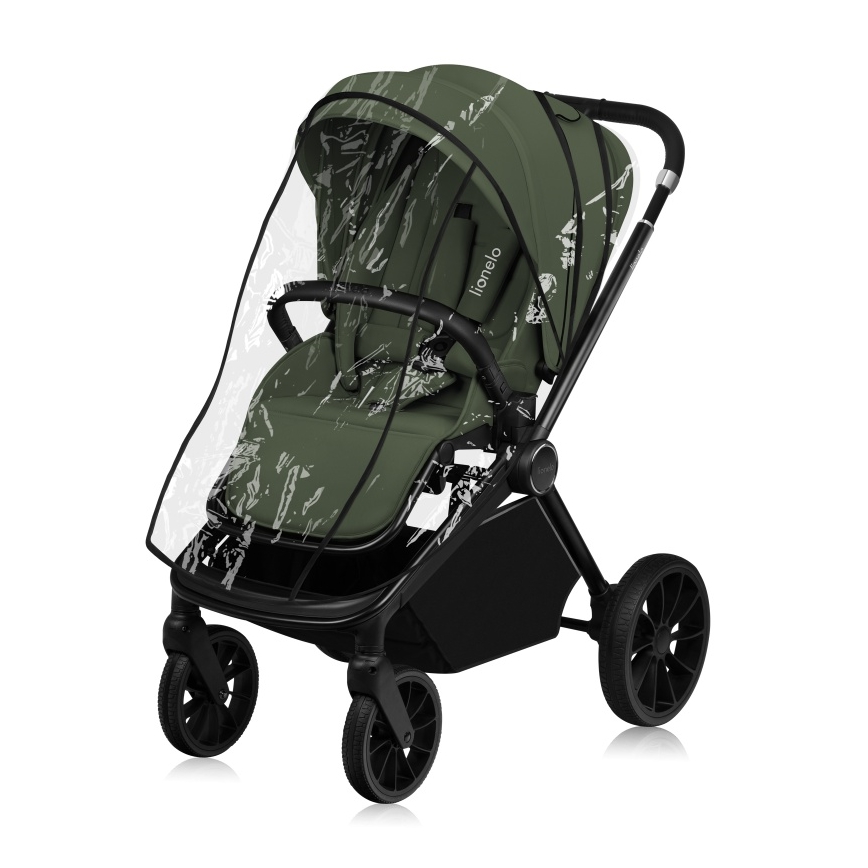 Lionelo - Cochecito deportivo MIKA PLUS Verde Oliva