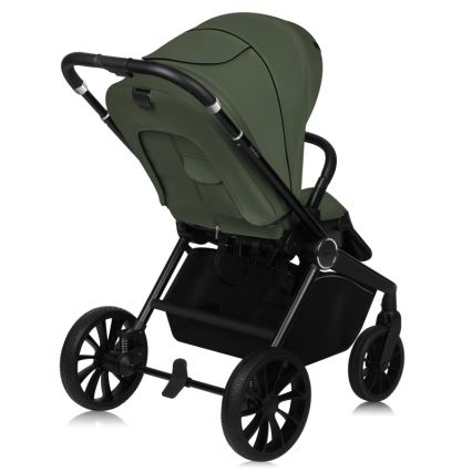 Lionelo - Cochecito deportivo MIKA PLUS Verde Oliva