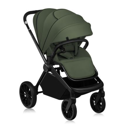 Lionelo - Cochecito deportivo MIKA PLUS Verde Oliva