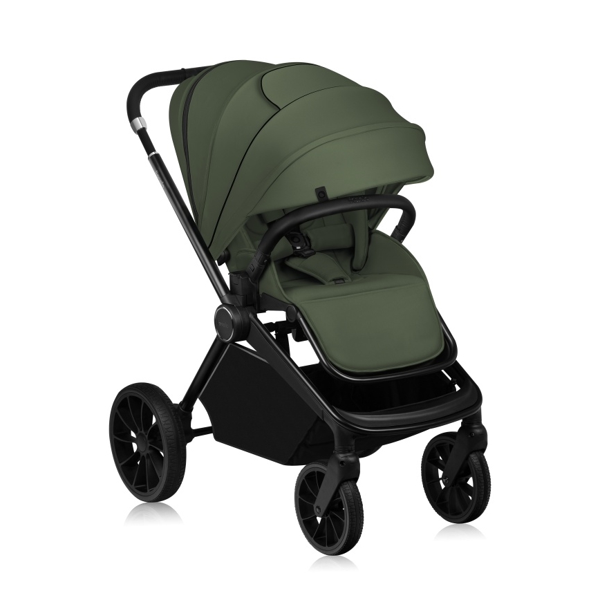 Lionelo - Cochecito deportivo MIKA PLUS Verde Oliva