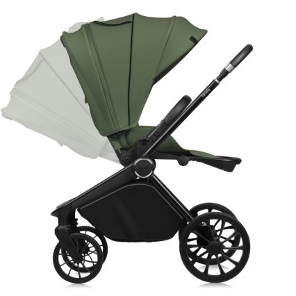 Lionelo - Cochecito deportivo MIKA PLUS Verde Oliva