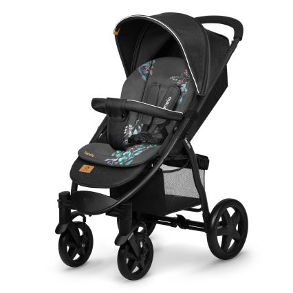 Lionelo - Colchoneta para cochecito SEATLINER Golden Moments Gris