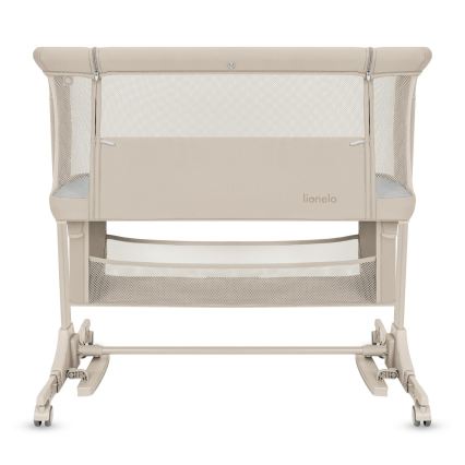 Lionelo - Cuna 3 en 1 para bebé JODIE Beige Cream