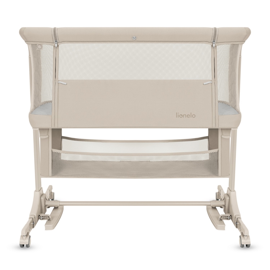 Lionelo - Cuna 3 en 1 para bebé JODIE Beige Cream