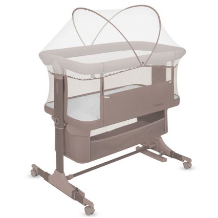 Lionelo - Cuna 3 en 1 para bebé JODIE beige taupe