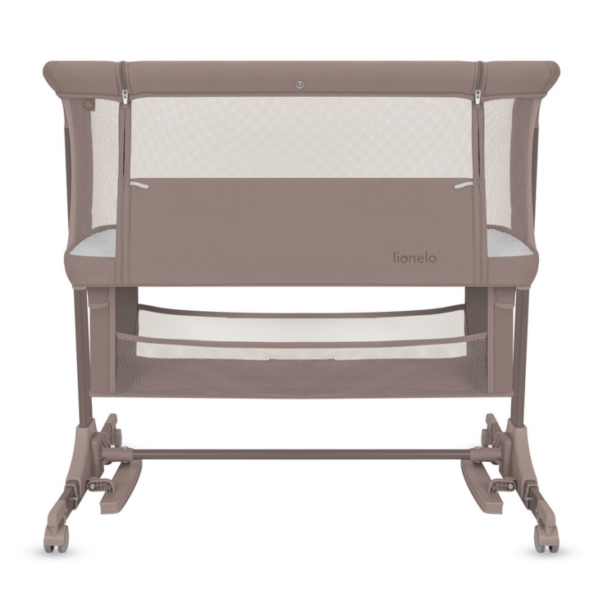 Lionelo - Cuna 3 en 1 para bebé JODIE beige taupe