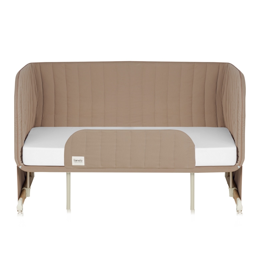 Lionelo - Cuna convertible 5 en 1 THOMI PLUS Beige Caramelo