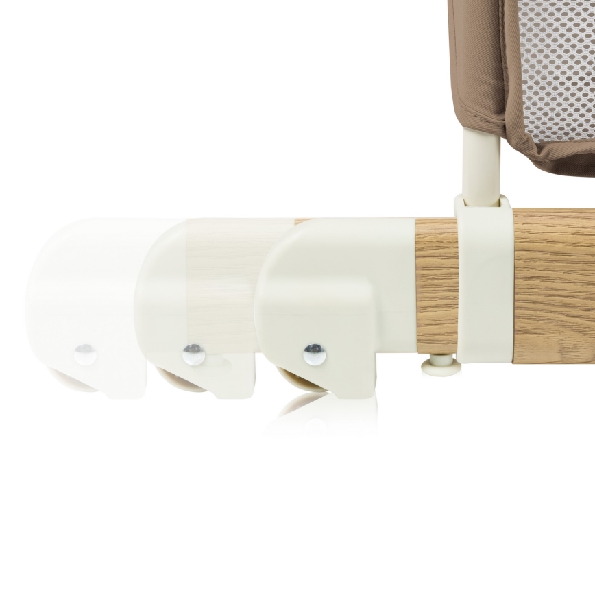 Lionelo - Cuna convertible 5 en 1 THOMI PLUS Beige Caramelo
