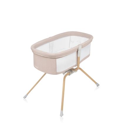 Lionelo - Cuna de viaje 3 en 1 MALIN EVO beige natural