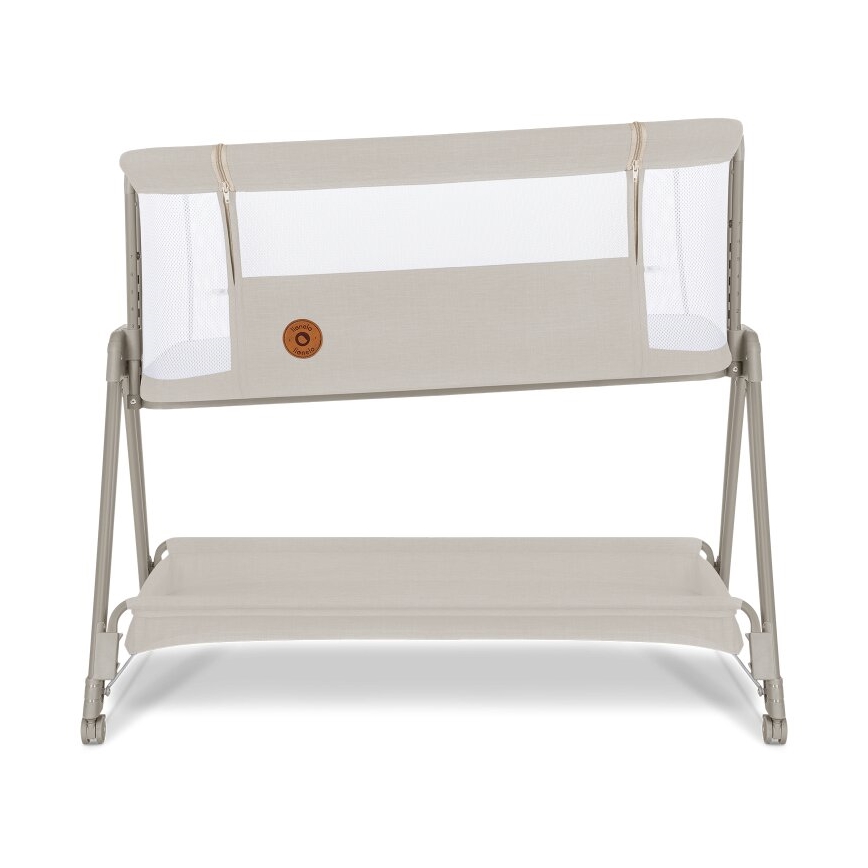 Lionelo - Cuna infantil 2 en 1 LUNA beige