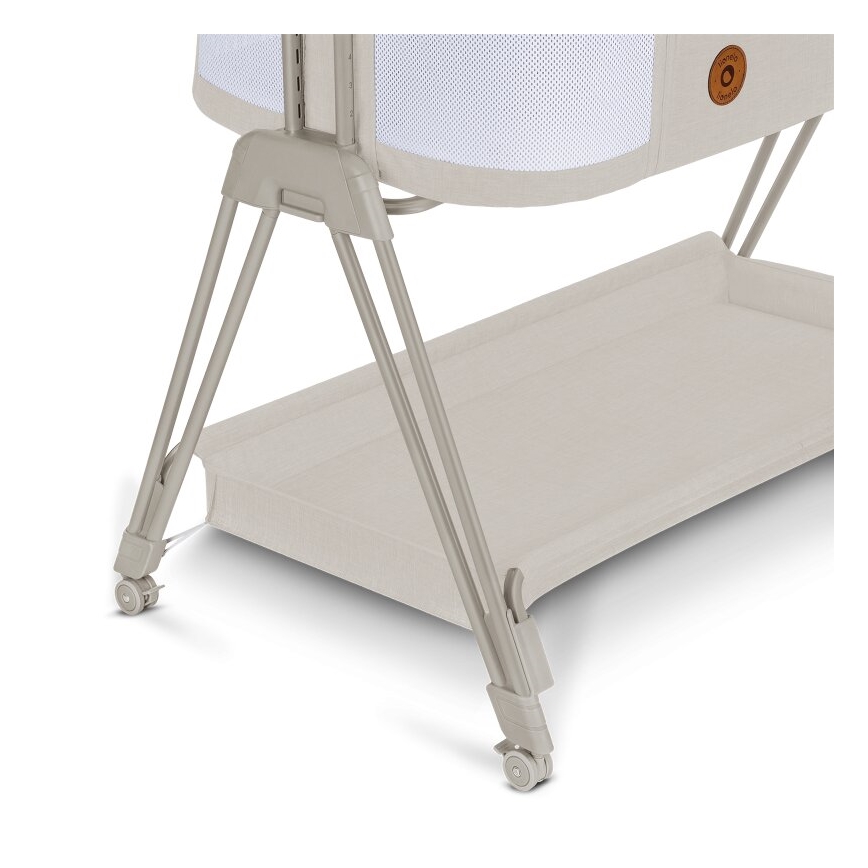 Lionelo - Cuna infantil 2 en 1 LUNA beige
