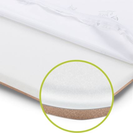 Lionelo - Cuna infantil 2 en 1 LUNA beige