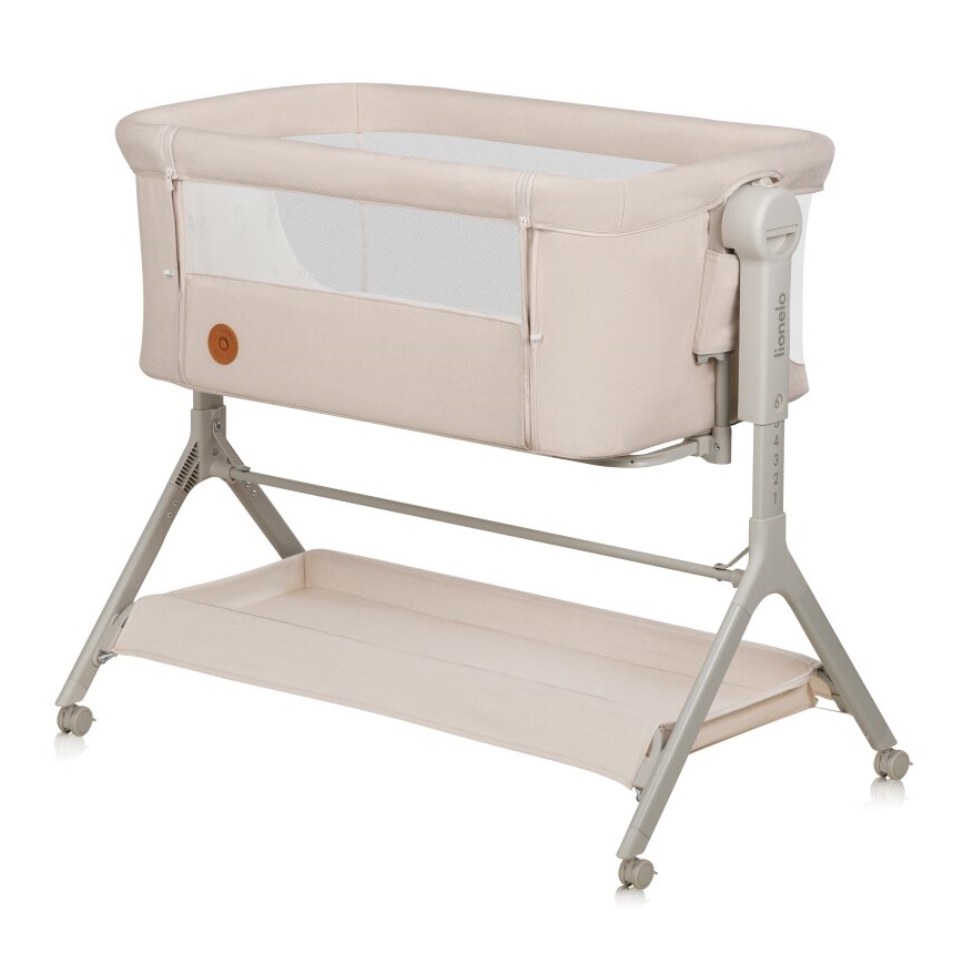 Lionelo - Cuna infantil 3 en 1 LEONIE PLUS beige