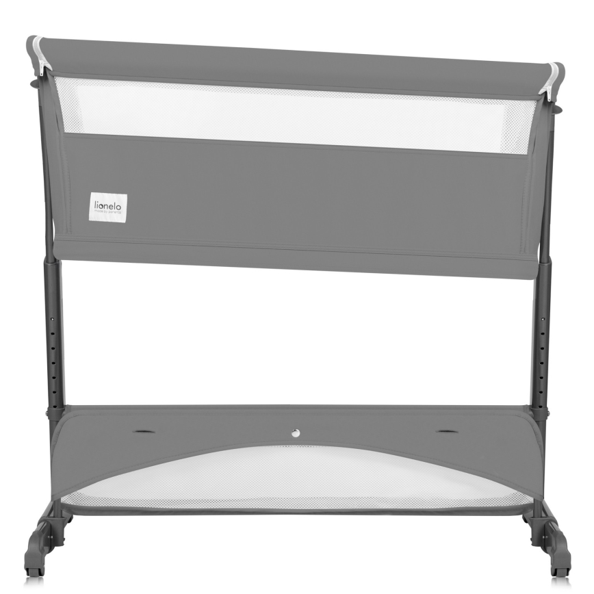 Lionelo - Cuna para bebé 5 en 1 THOMI PLUS Gris Hormigón
