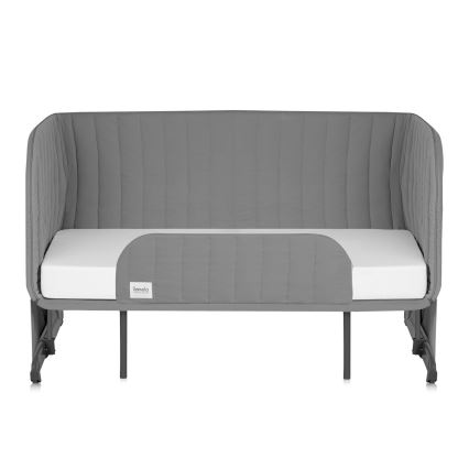 Lionelo - Cuna para bebé 5 en 1 THOMI PLUS Gris Hormigón
