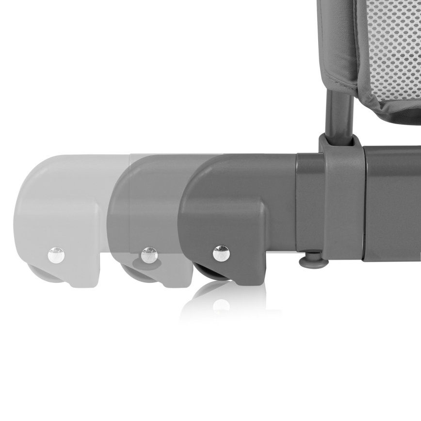 Lionelo - Cuna para bebé 5 en 1 THOMI PLUS Gris Hormigón