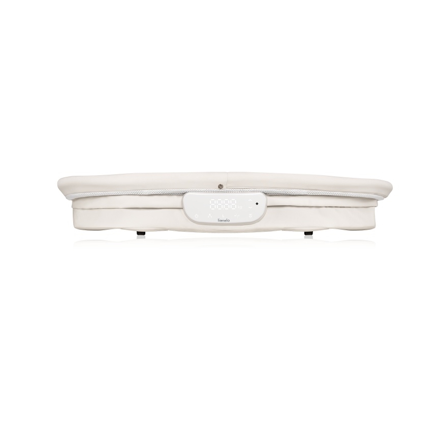 Lionelo - Cuna para bebé con báscula CORAL White