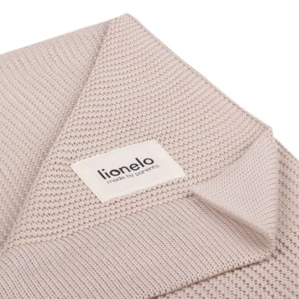Lionelo - Manta infantil BAMBOO BLANKET 75x100 cm Beige Sand