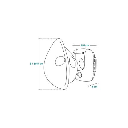 Lionelo - Mascarilla inhaladora recargable para niños NEBI AIR 5V