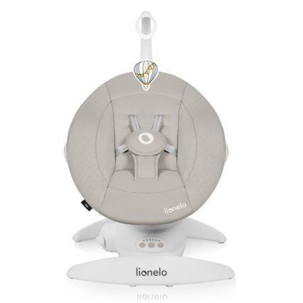 Lionelo - Mecedora infantil con melodía IRIS 4xAA Beige Sand