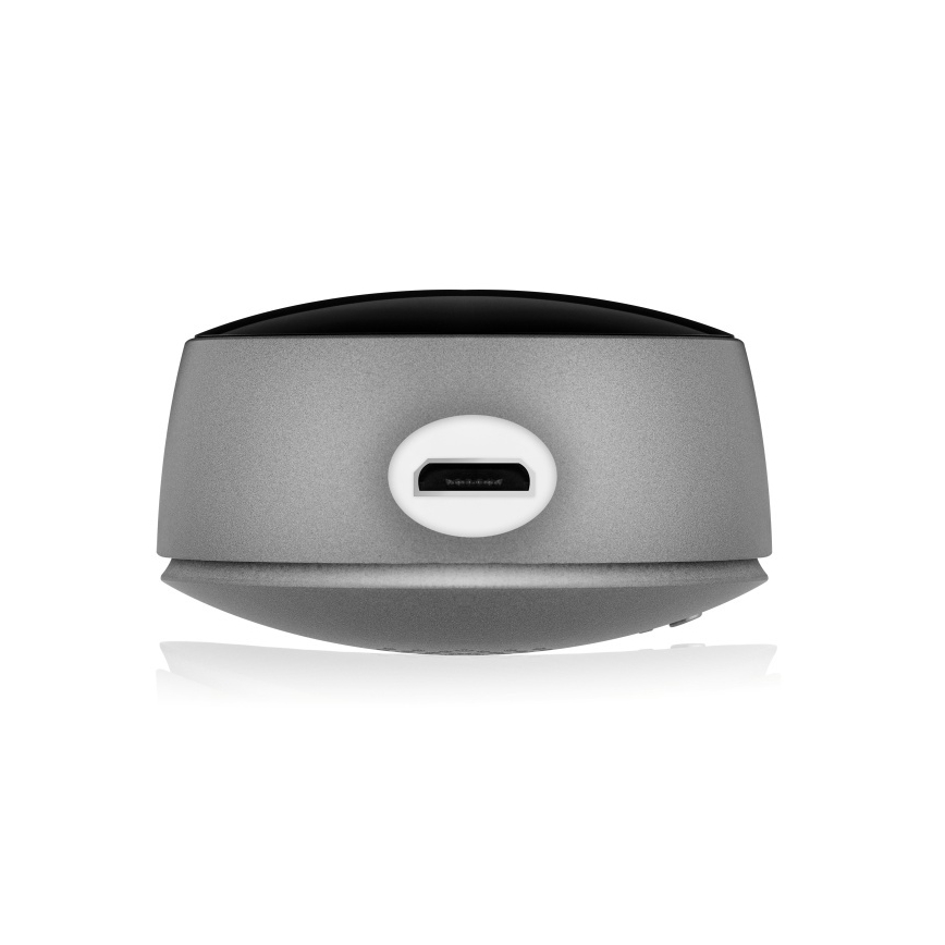 Lionelo - Monitor de bebé inteligente BABYLINE SMART Wi-Fi Negro