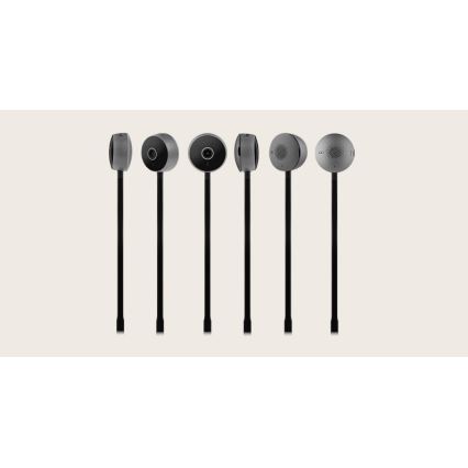 Lionelo - Monitor de bebé inteligente BABYLINE SMART Wi-Fi Negro