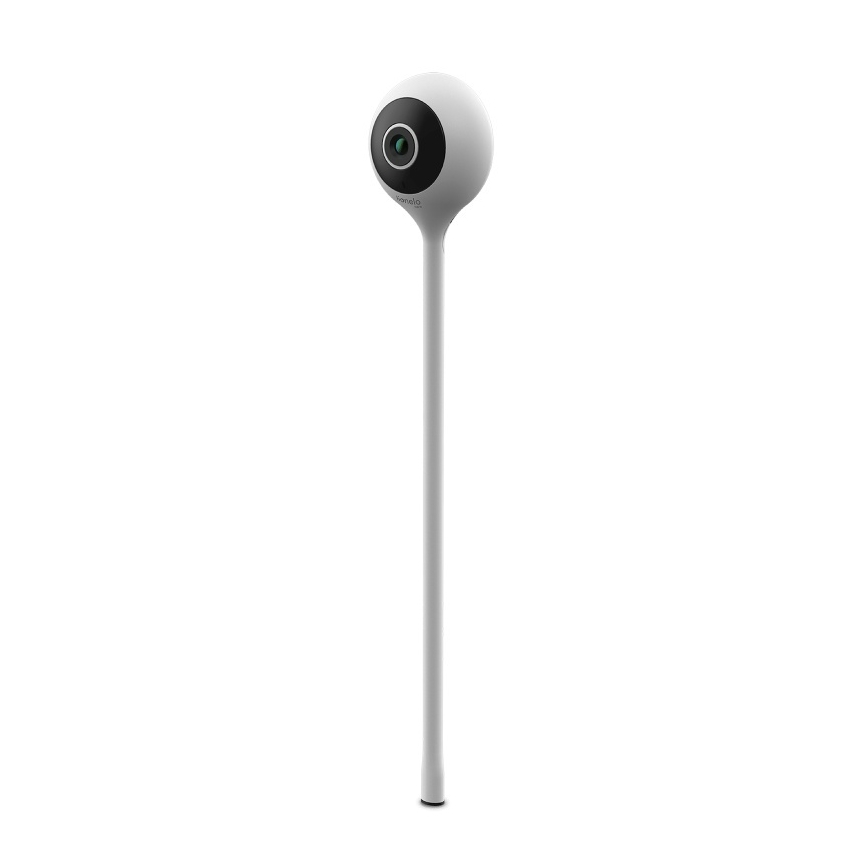 Lionelo - Monitor inteligente para bebés BABYLINE SMART Wi-Fi Blanco