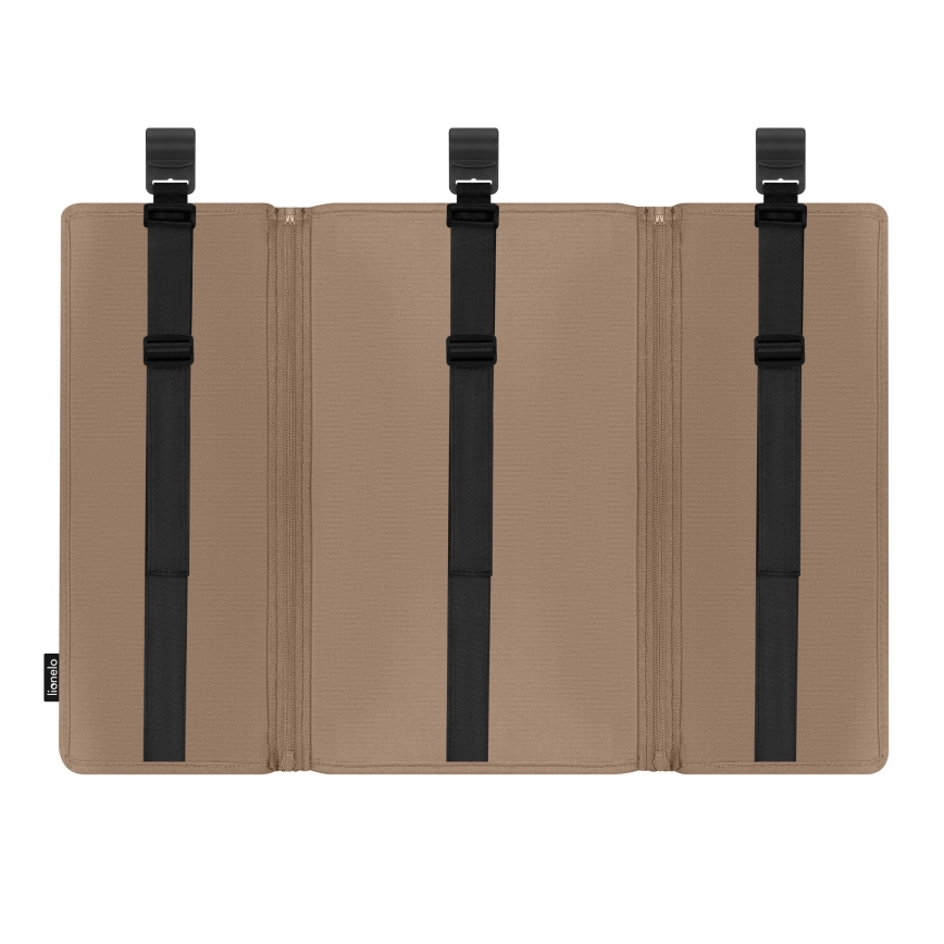 Lionelo - Organizador 3 en 1 para cuna SIDEPOCKET Beige