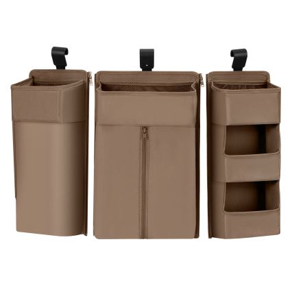 Lionelo - Organizador 3 en 1 para cuna SIDEPOCKET Beige