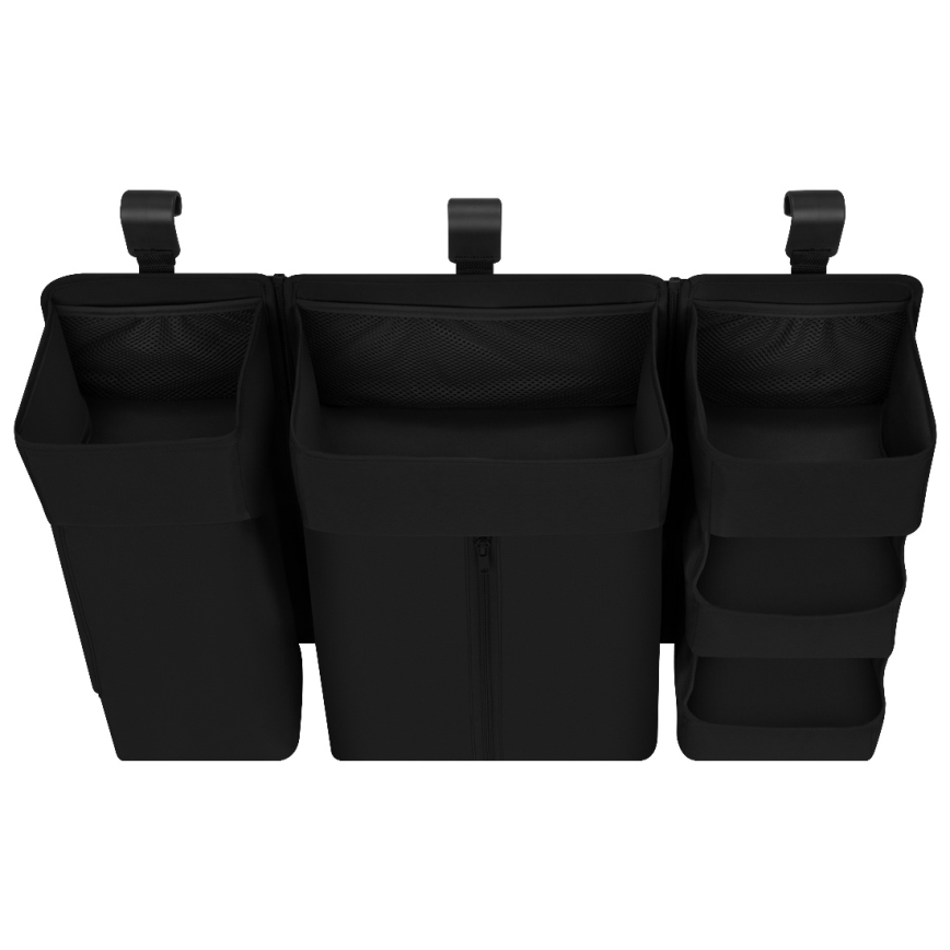 Lionelo - Organizador 3 en 1 para cuna SIDEPOCKET Negro