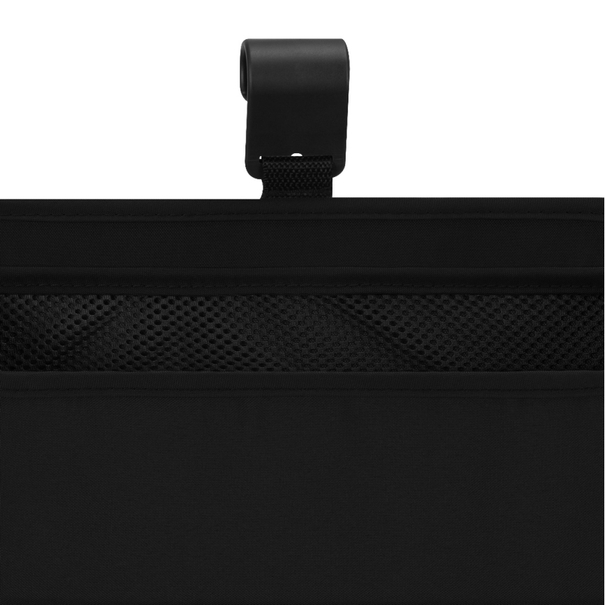 Lionelo - Organizador 3 en 1 para cuna SIDEPOCKET Negro