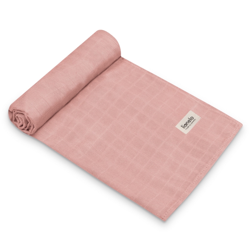 Lionelo - Pack de 3 muselinas de bambú 70x70 cm Leaf