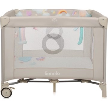 Lionelo - Parque de juegos MILLE PLUS Gris beige