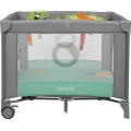 Lionelo - Parque de juegos MILLE PLUS Gris y Verde
