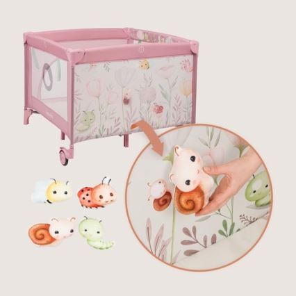 Lionelo - Parque de juegos MILLE PLUS Rosa