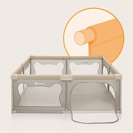 Lionelo - Parque de juegos WILLOW XL beige