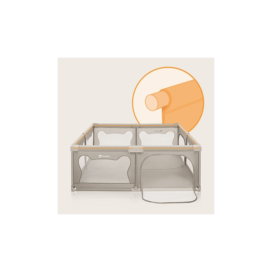 Lionelo - Parque de juegos WILLOW XL beige