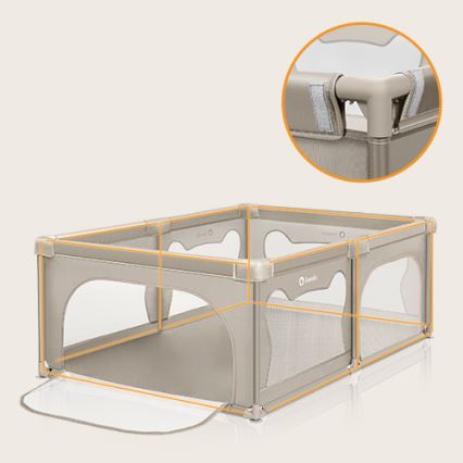 Lionelo - Parque infantil WILLOW beige