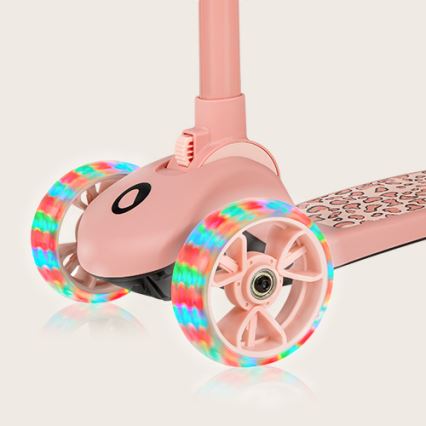 Lionelo - Patinete infantil 2 en 1 FRANKY rosa