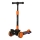 Lionelo - Patinete infantil TIMMY 3xAA naranja/negro