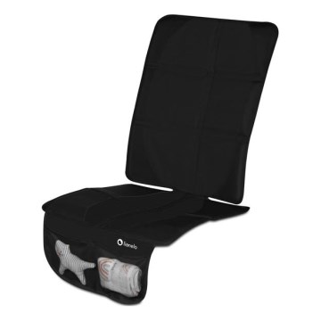 Lionelo - Protector para silla de coche infantil SIKKER Negro Carbono